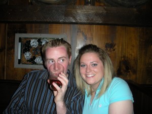 Tim and Ashley at The Mews
